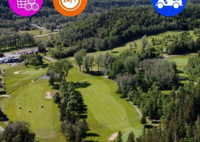 Matane Golf Club Promotion – Golfers duo