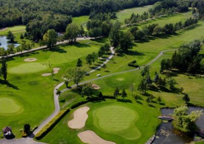 Club de golf Trois-Saumons – 2 joueurs – 18 trous à pied (en tout temps saison 2025)