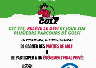 L’inscription pour le défi des golfeurs nomades 2025!