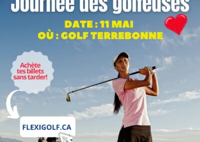 Journée des golfeuses – 11 mai au Club de golf Terrebonne