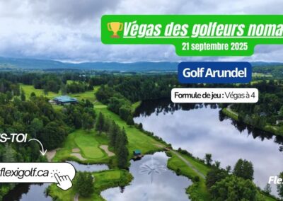 21 septembre 2025 – Vegas des golfeurs nomades – Golf Arundel