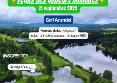 21 septembre 2025 – Vegas des golfeurs nomades – Golf Arundel
