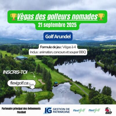 21 septembre 2025 - Vegas des golfeurs nomades - Golf Arundel