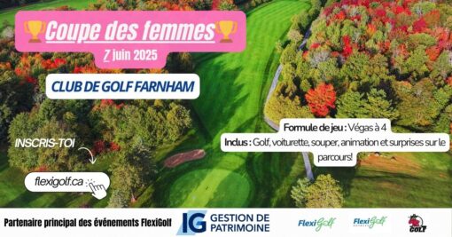 7 juin - Coupe des femmes au Club de golf Farnham