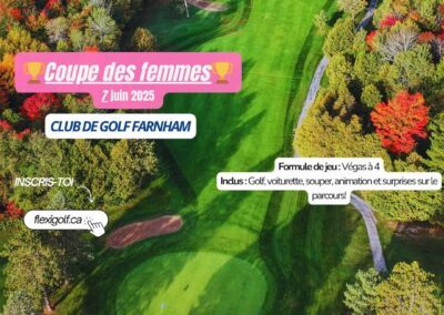 7 juin – Coupe des femmes au Club de golf Farnham