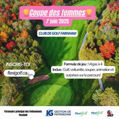 7 juin - Coupe des femmes au Club de golf Farnham