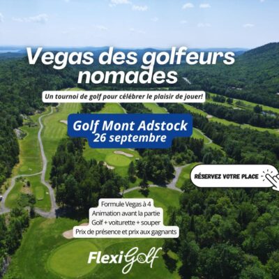 26 septembre - Vegas des golfeurs nomades au Club de golf Adstock