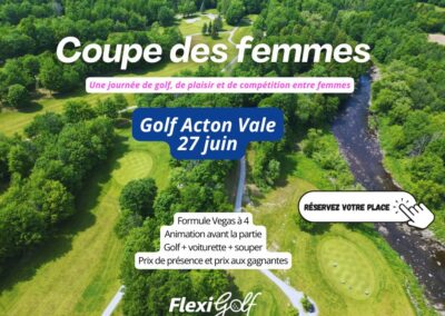 27 juin – Coupe des femmes au Club de golf Acton Vale